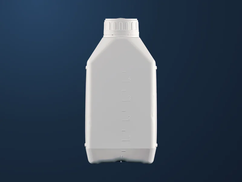 JE5000 jerrycan, side view (3D render)